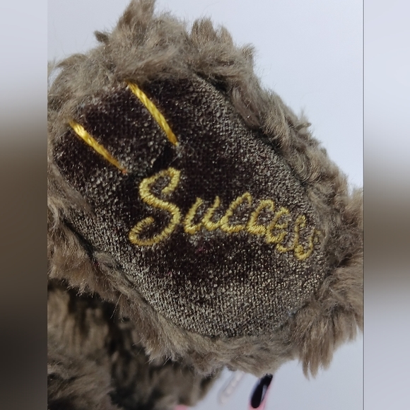 LIZBETH POWER BEAR OF SUCCESS PICKFORD BEARS BRASS BUTTON 9" - Picture 5 of 8